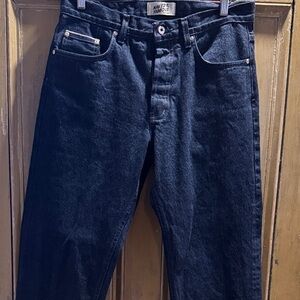 Naked & Famous Men’s Easy Guy Denim Dark Blue Jeans